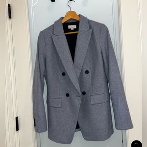 Loft - Melange Double Breasted Modern Blazer